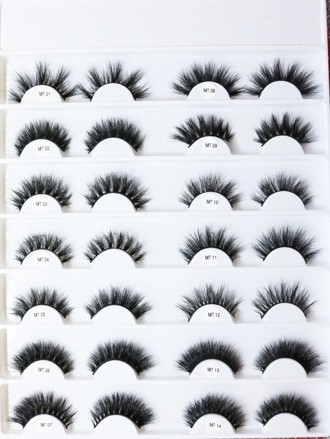 Customer Super Soft Mink Fur Lashes 13mm 15mm 18mm Natural Mink Eyelashes 3D Effect Mink Lashes