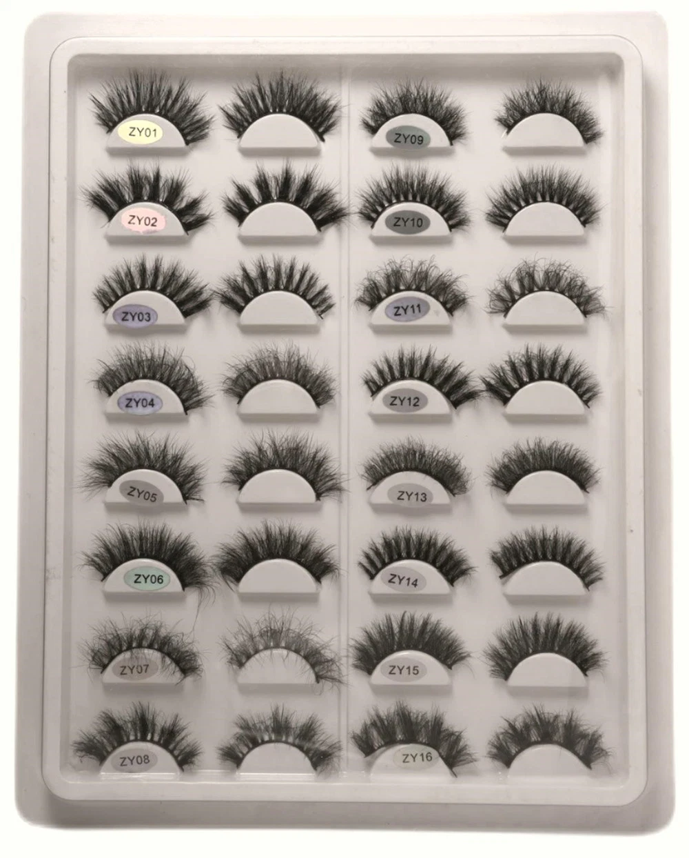 New Mink Lashes 100% Magnetic Eyelashes Natural Hair False Eye Lashes 3D Fake Lash Fluffy Faux Lashes