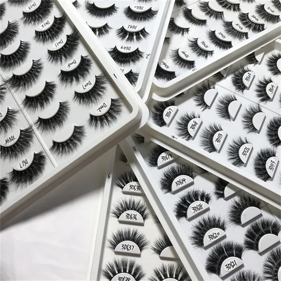 Support Customization Mink Wispy Lashes Full Strip Small Natural 3D Mink Lashes