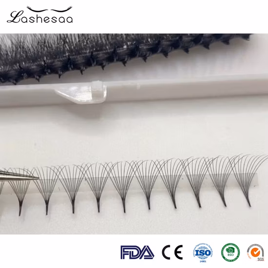 Extensão de cílios coloridos roxo azul cor cílios individuais bandeja de cílios volume russo