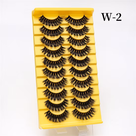 Apoie a personalização Mink Wispy Lashes Full Strip Small Natural 3D Mink Lashes