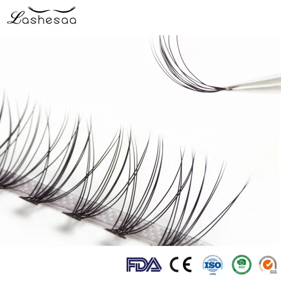 Mengfan China 3D Lash Extensions Fabricantes Embalagem de cílios personalizada Sing Lash Extensions Volume Extensão de cílios Banda Cluster Cílios individuais